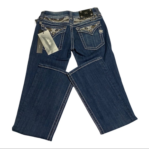 Miss Me Snake Camo Embellished Bootcut Jeans! - Picture 2 of 6